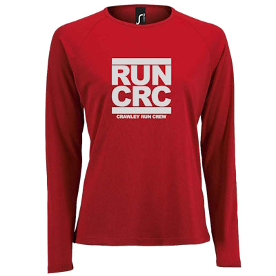 CRC Womens Reflective Sporty Long T