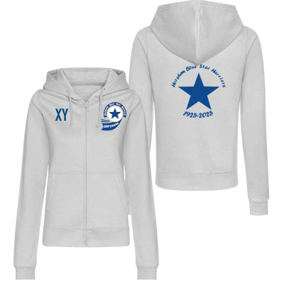 Horsham Blue Star Womens Anniversary Zip Hoodie