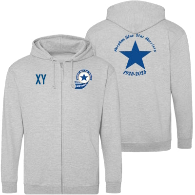 Horsham Blue Star Anniversary Zip Hoodie