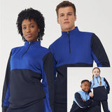 F&H Zip Neck Team Track Top