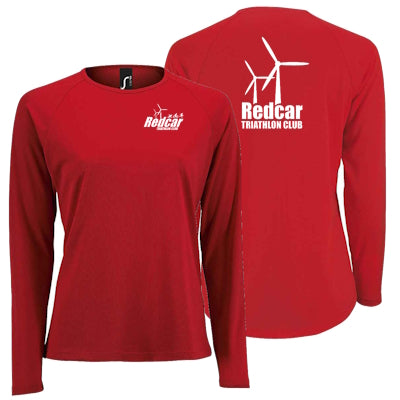 Redcar Tri Womens Sporty Long Tee