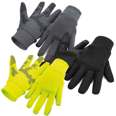 Lostock AC Sports Tech Soft Shell Gloves