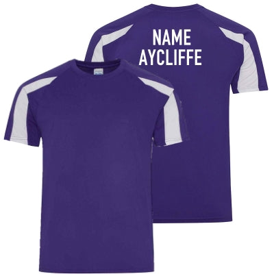 Aycliffe BC Mens Cool Contrast Tee