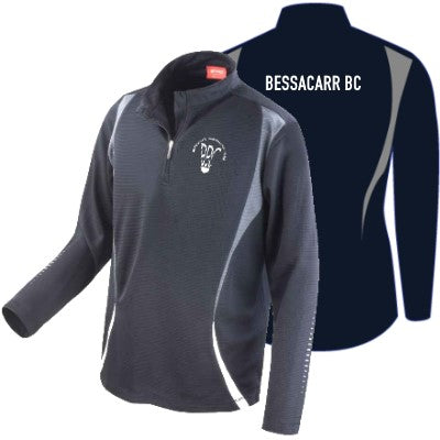 Bessacarr BC Zip Neck Training Top