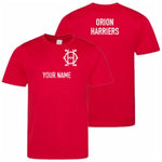 Orion Mens Red Training tee