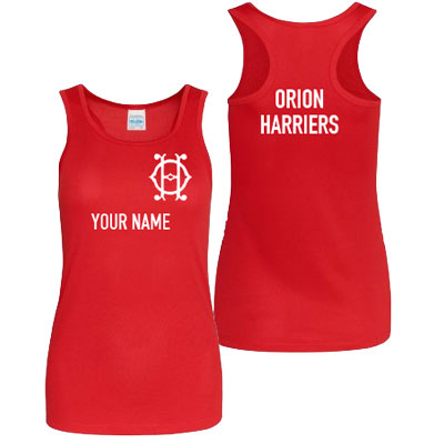 Orion Womens Red Vest