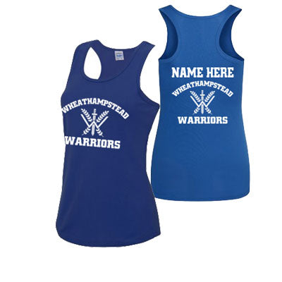 Warriors Womens Cool Vest with back print